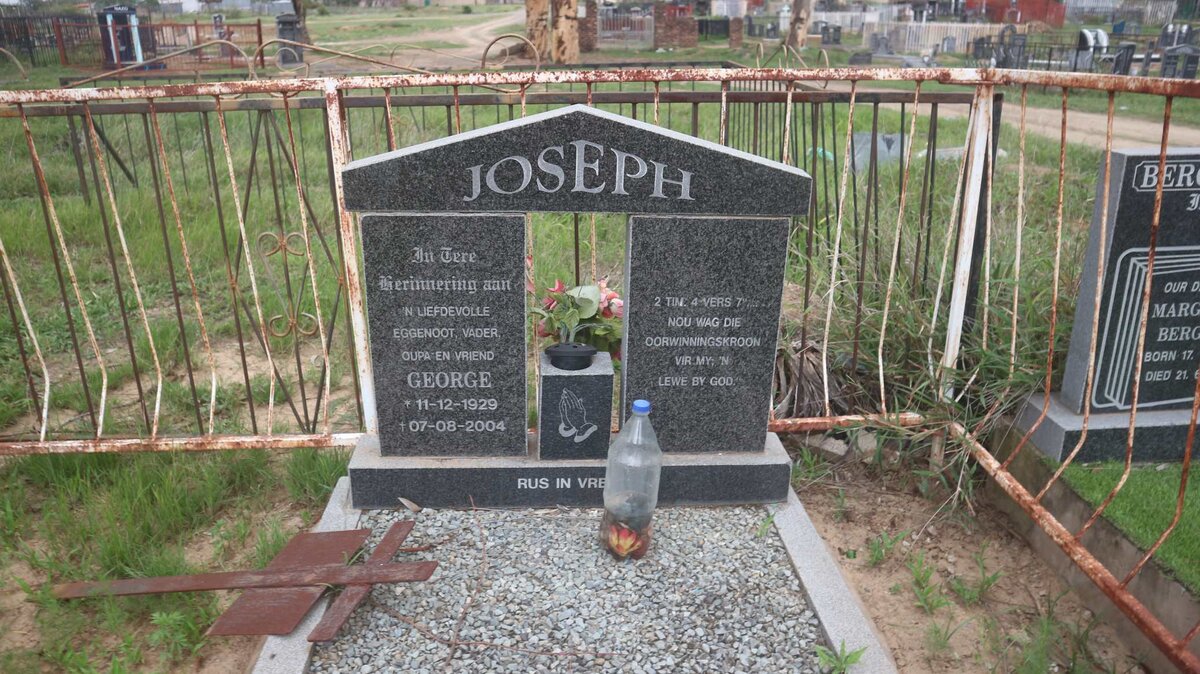 JOSEPH George 1929-2004
