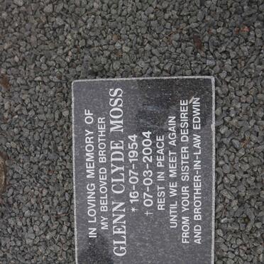 MOSS Glenn Clyde 1954-2004