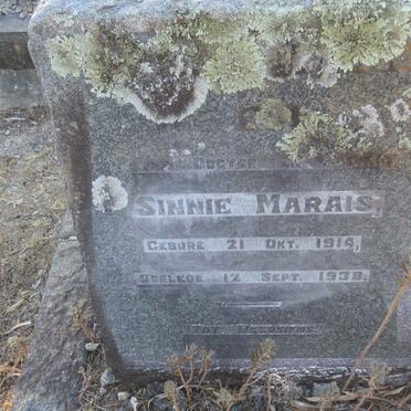 MARAIS Sinnie 1914-1938