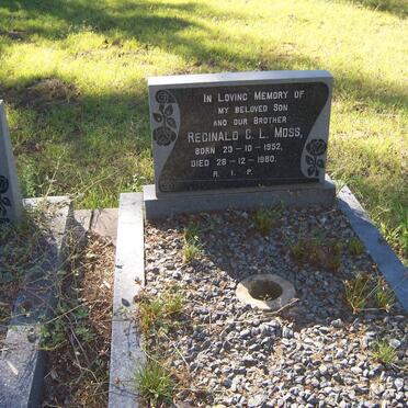 MOSS Reginald C.L. 1952-1980