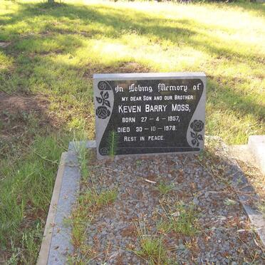 MOSS Keven Barry 1957-1978