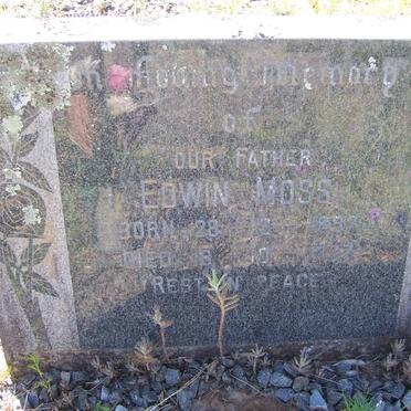 MOSS Edwin 1897-1977