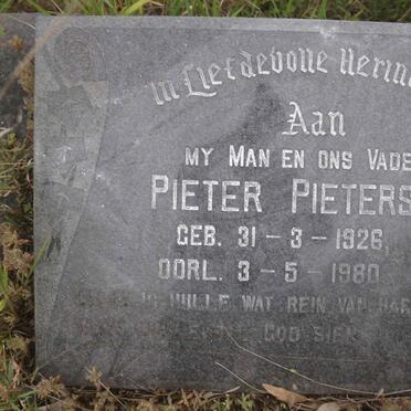 PIETERSE Pieter 1926-1980
