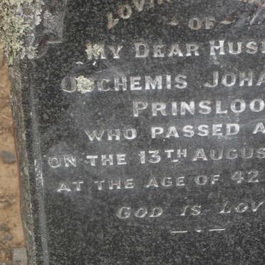 PRINSLOO Jochemis Johannes -1932