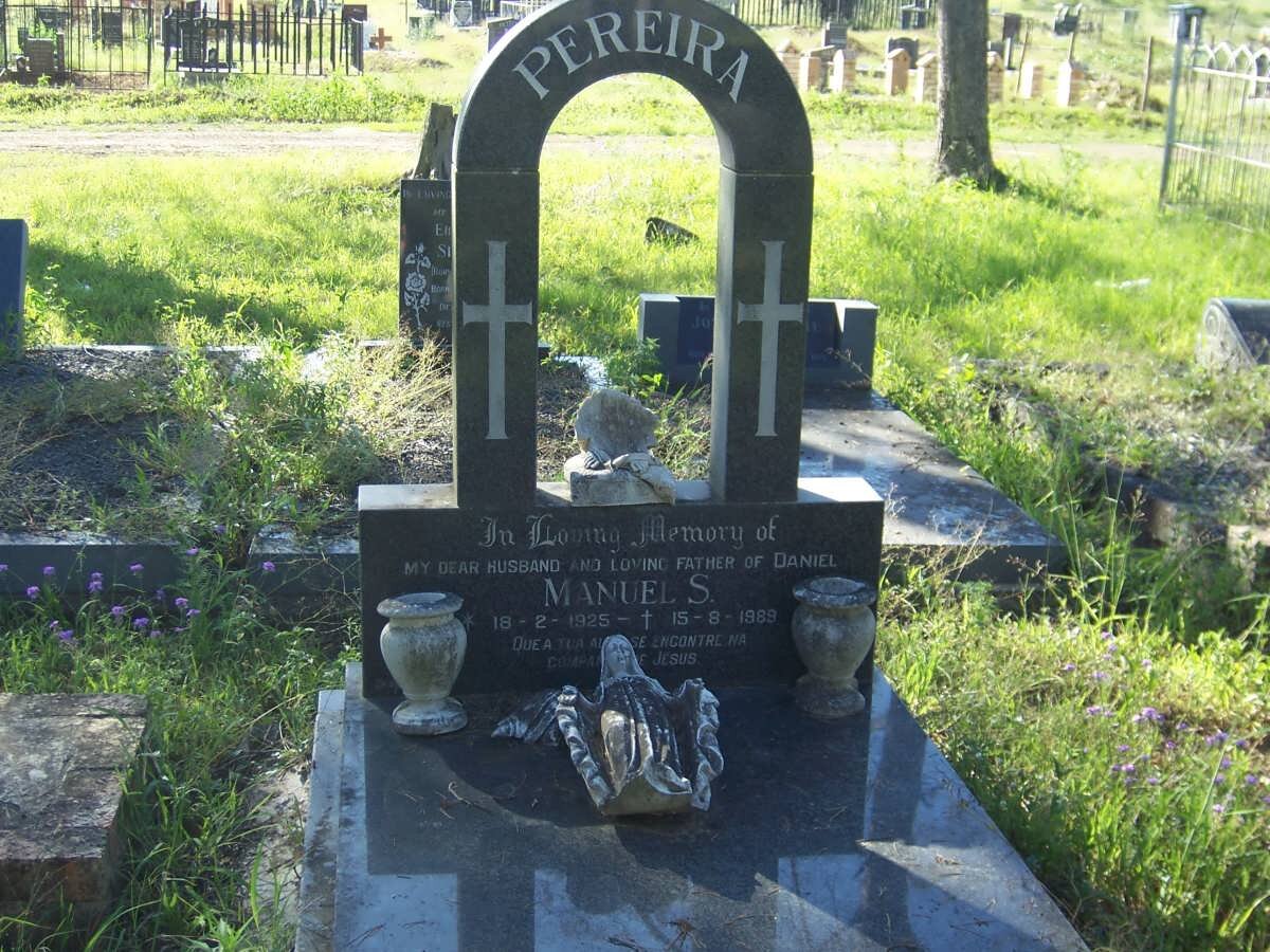 PEREIRA Manuel S. 1925-1989
