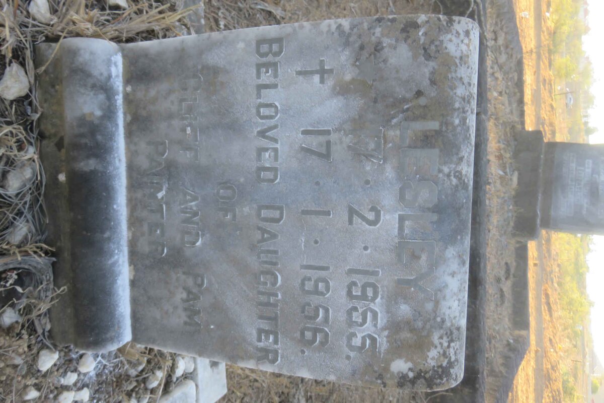 PAINTER Lesley 1955-1956