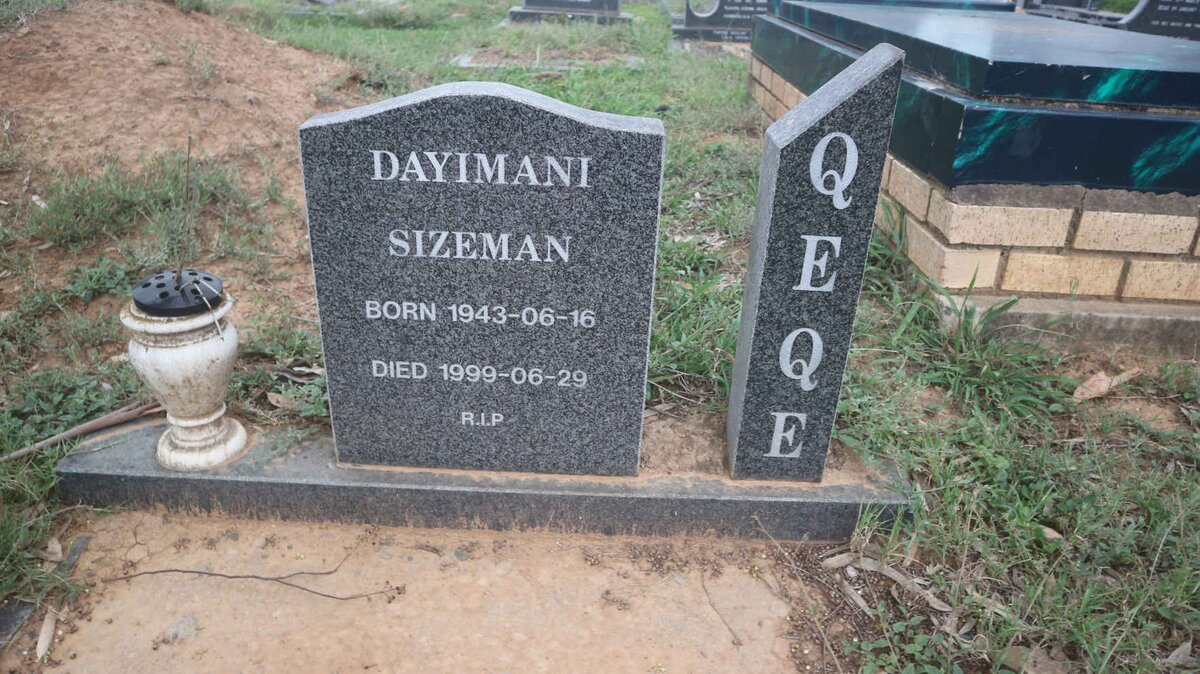 QEQE Dayimani Sizeman 1943-1999