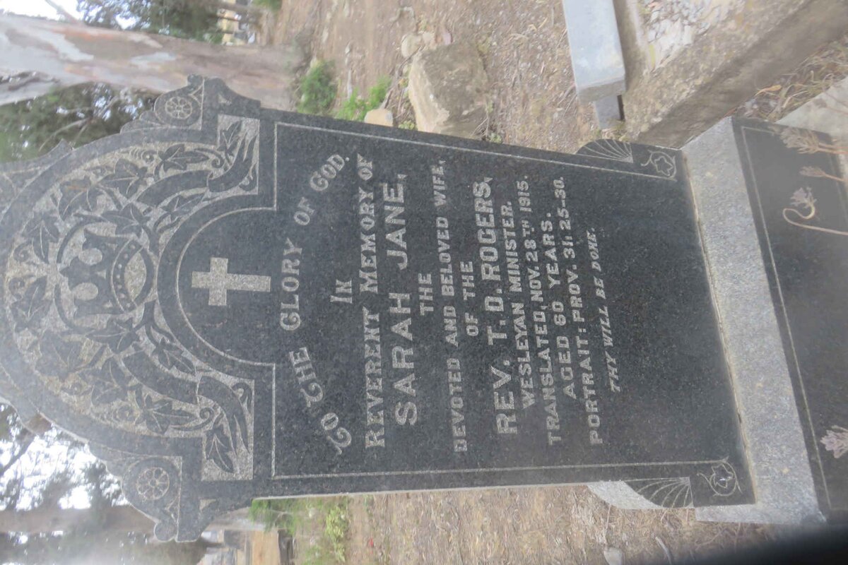 ROGERS Sarah Jane -1915