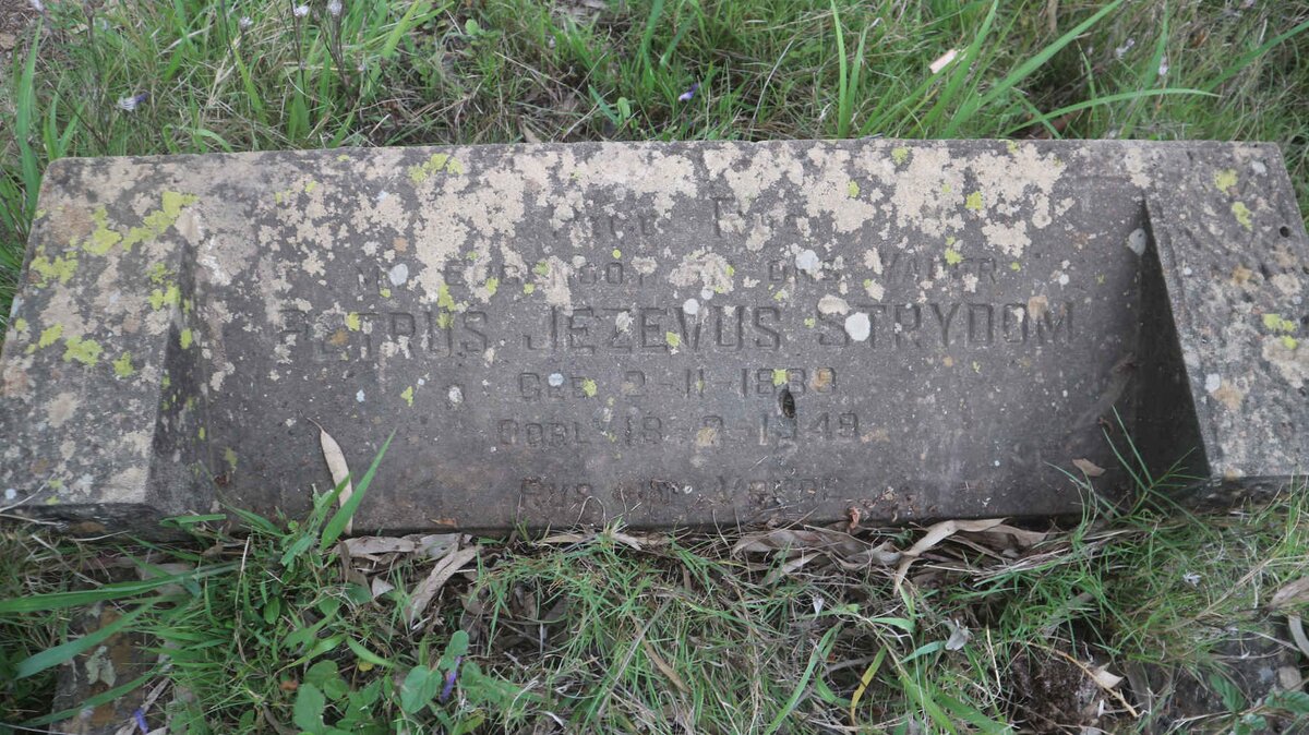 STRYDOM Petrus Jezevus 1889-1949 