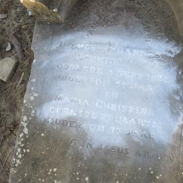 SCHMIDT Thomas Johannes -1921 &amp; Maria Christina -1921