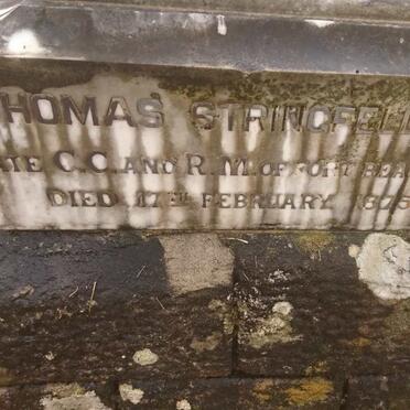 STRINGFELLOW Thomas -1875