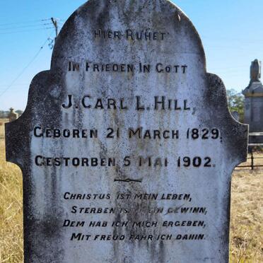 HILL J. Carl L. 1829-1902