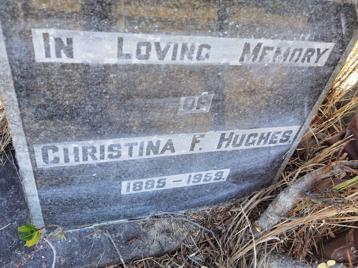 HUGHES Christina F. 1885-1959