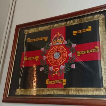 7. Middellandse Regiment Memorial plaque - Second World War