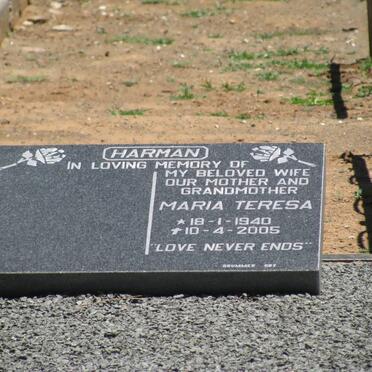 HARMAN Maria Teresa 1940-2005