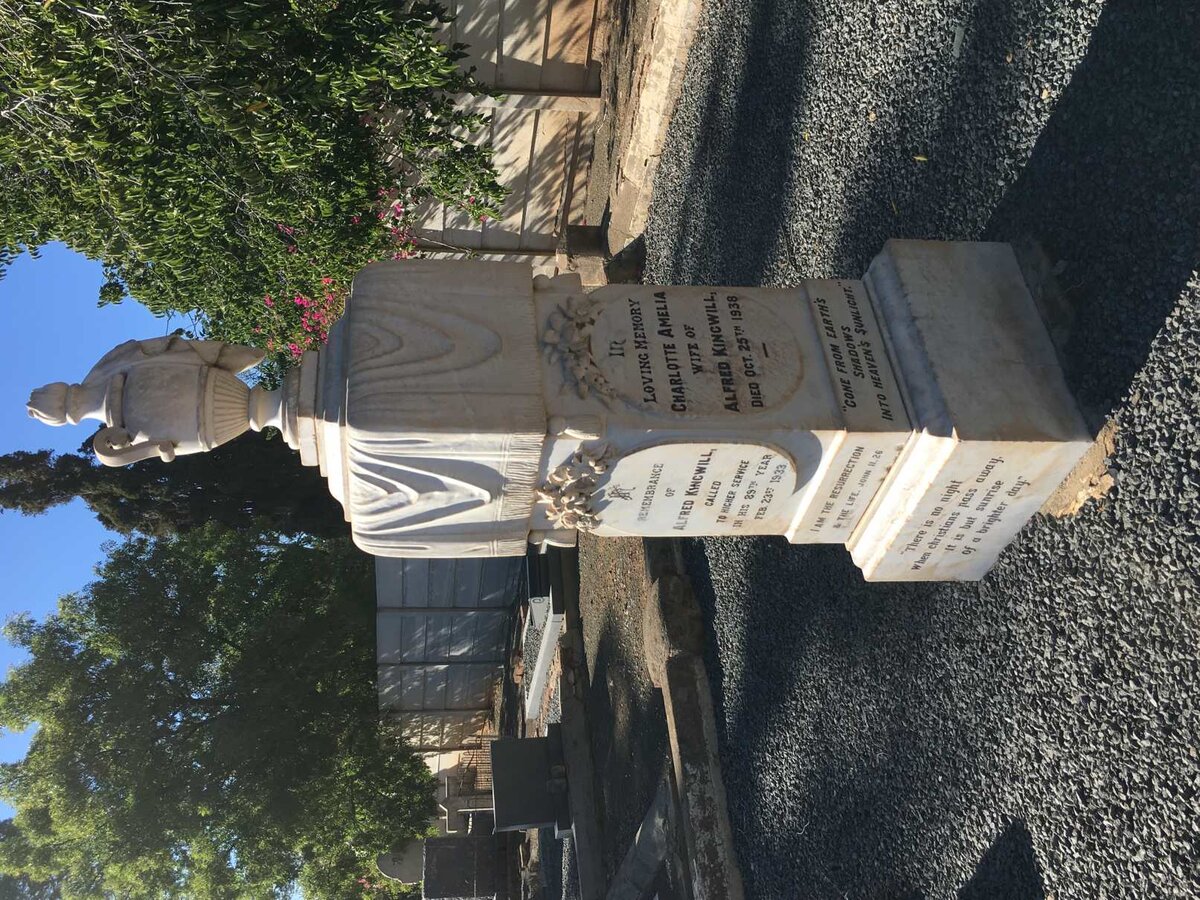 KINGWILL Alfred -1933 &amp; Charlotte Amelia -1938