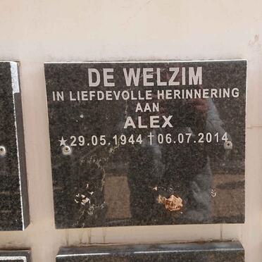 WELZIM Alex, de 1944-2014