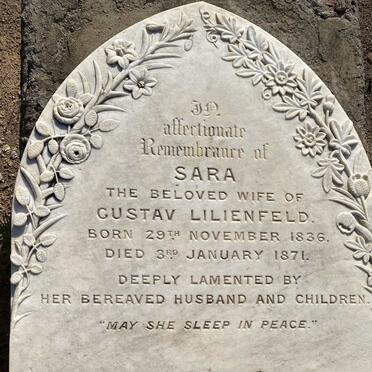 LILIENFELD Sara 1836-1871