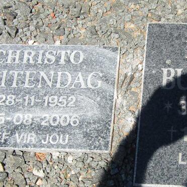 BUITENDAG Roelof Edward 1921-1978 :: BUITENDAG Christo 1952-2006 :: BUITENDAG Linda 1958-2013 