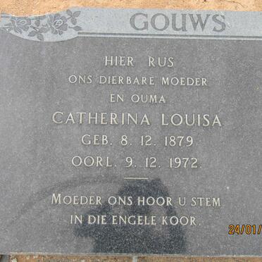 GOUWS Catherina Louisa 1879-1972