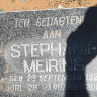 MEIRING Stephanie 1921-2003