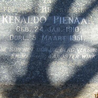 PIENAAR Renaldo 1910-1951