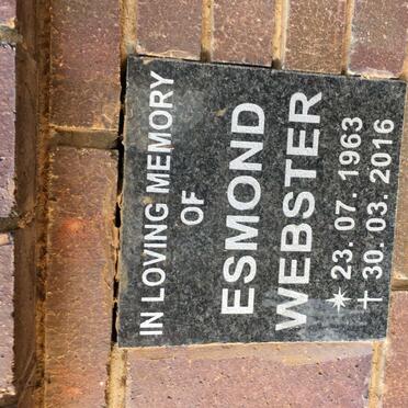 WEBSTER Esmond 1963-2016