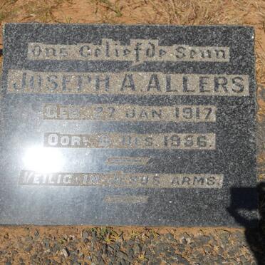 ALLERS Joseph A. 1917-1956