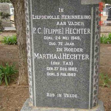 HECHTER P.C. -1948 &amp; Martha J. TAS 1882-1967