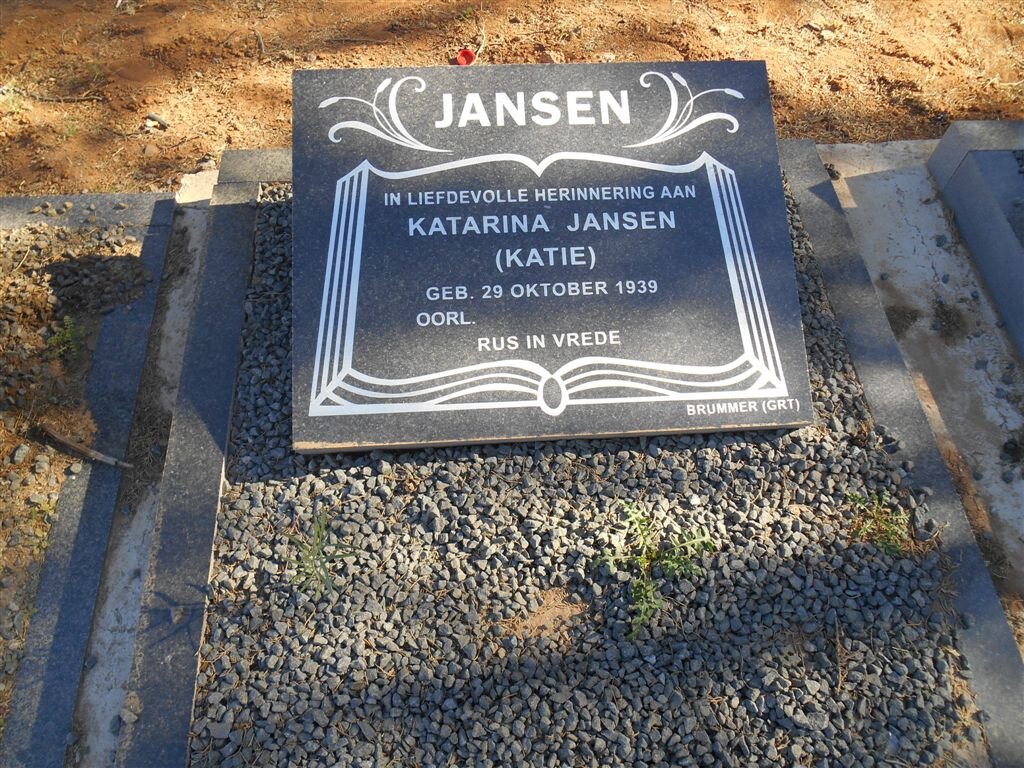 JANSEN Katarina 1939-