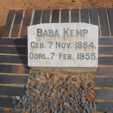 KEMP Baba 1954-1955