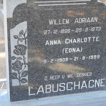 LABUSCHAGNE Willem Adriaan 1896-1973 &amp; Anna Charlotte 1908-1999