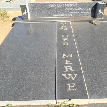 MERWE Petrus Abraham, van der 1937-2002
