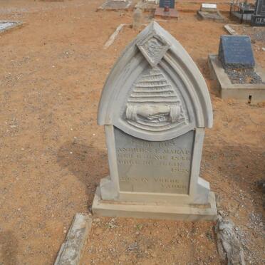 MARAIS Andries E. 1846-1928