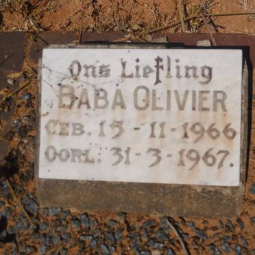 OLIVIER Baba 1966-1967