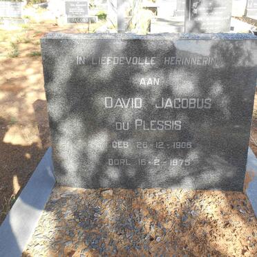 PLESSIS David Jacobus, du 1906-1975