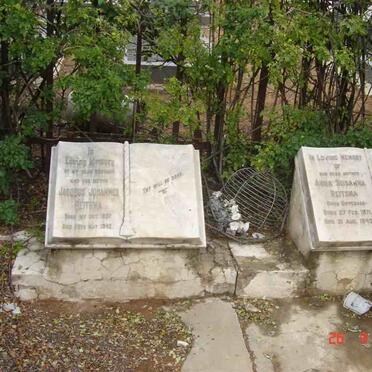 REITSMA Jacobus Johannes 1887-1942 &amp; Anna Susanna DIPPENAAR 1871-1943