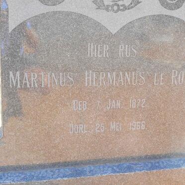 ROUX Martinus Hermanus, le 1872-1966