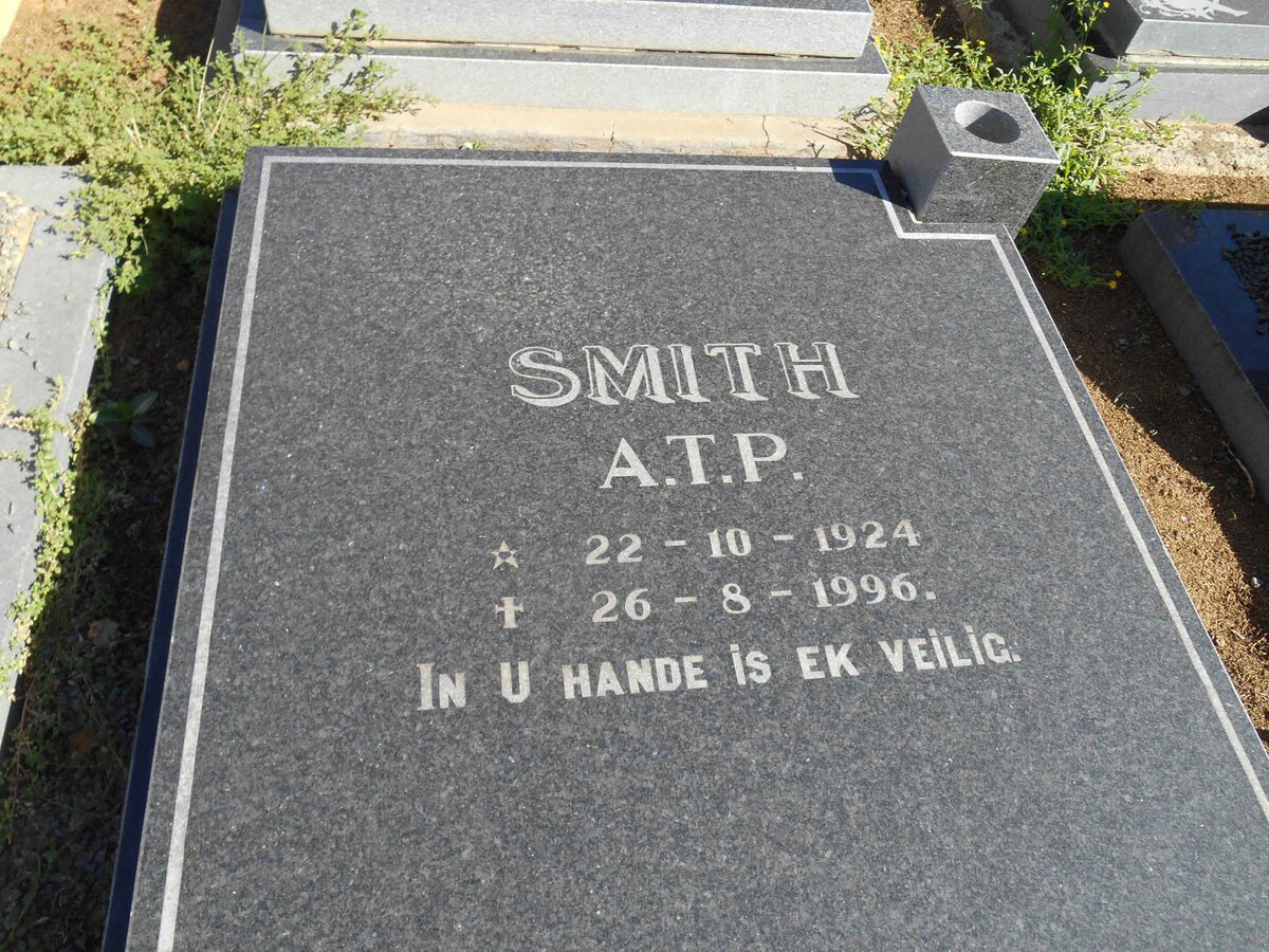 SMITH A.T.P. 1924-1996