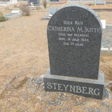 STEYNBERG Catherina M. nee VAN HEERDEN -1949