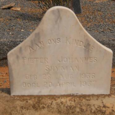 SNYMAN Pieter Johannes 1936-1937
