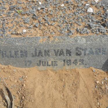 STADEN Willem Jan, van -1943