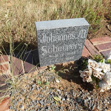 SCHEEPERS Johanna M. 1949-1986