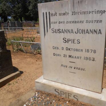 SPIES Susanna Johanna 1878-1963