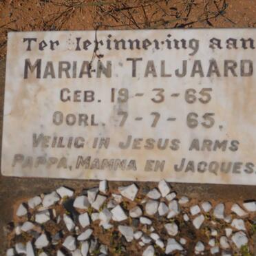 TALJAARD Marian 1965-1965