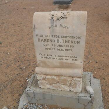 THERON Barend B. 1880-1923