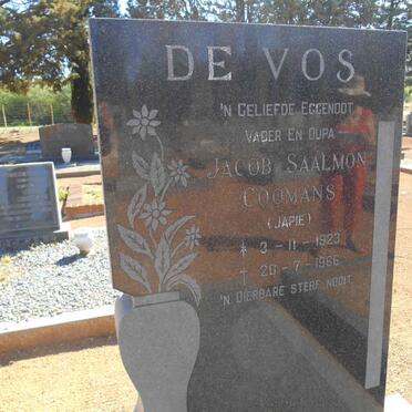 VOS Jacob Saalmon Coomans, de 1923-1966