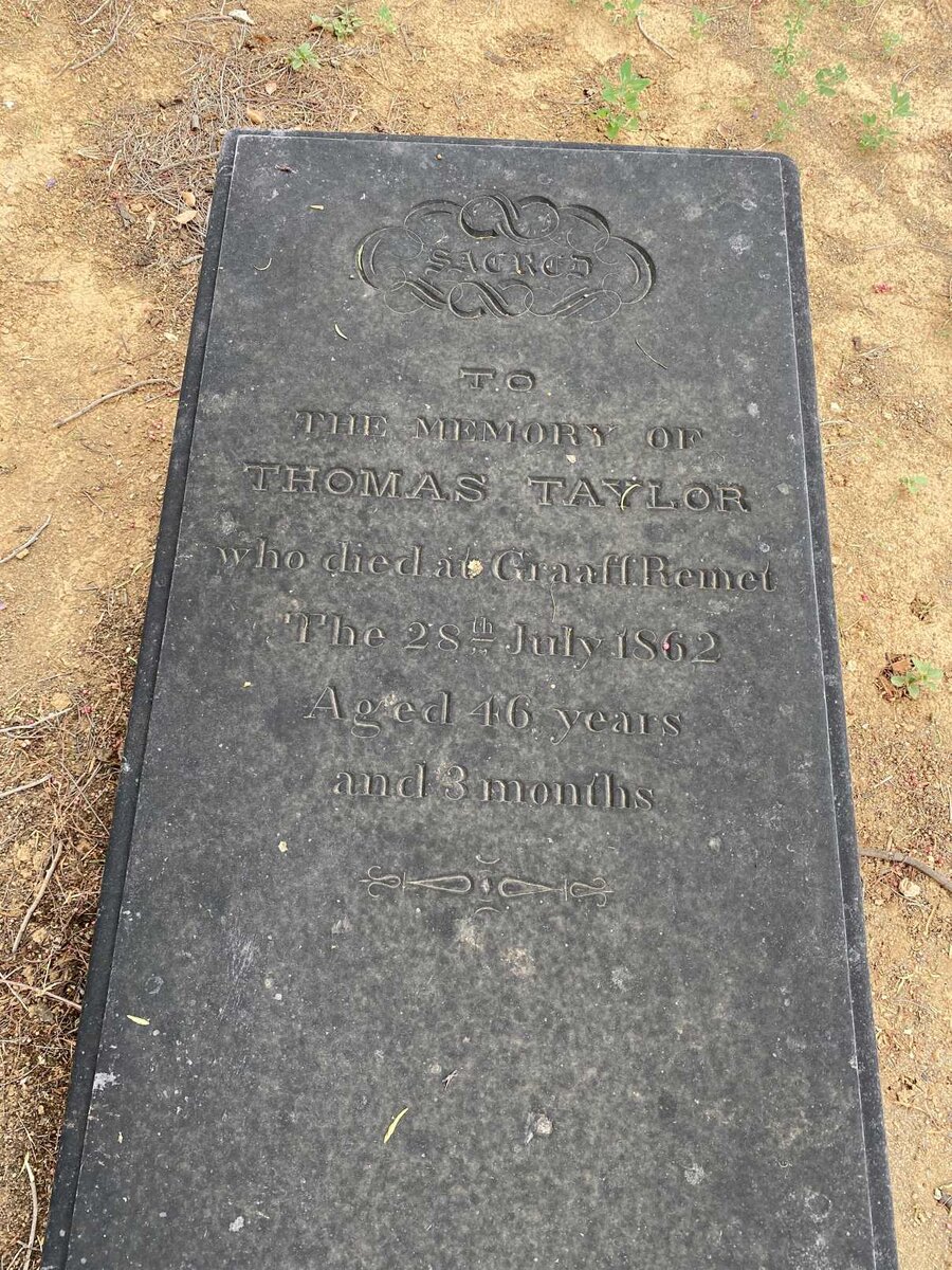 TAYLOR Thomas -1862