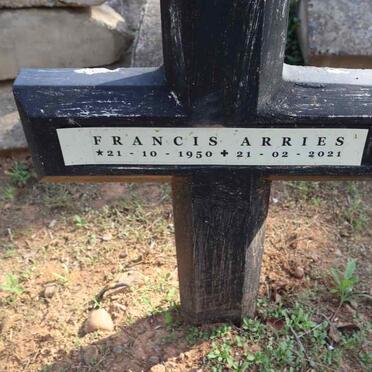 ARRIES Francis 1950-2021