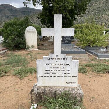 BATHO Arthur J. -1891